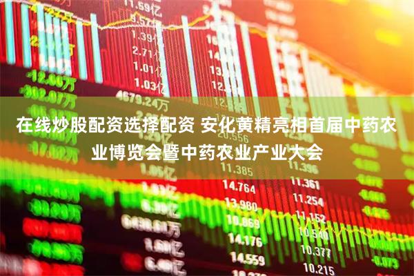 在线炒股配资选择配资 安化黄精亮相首届中药农业博览会暨中药农业产业大会